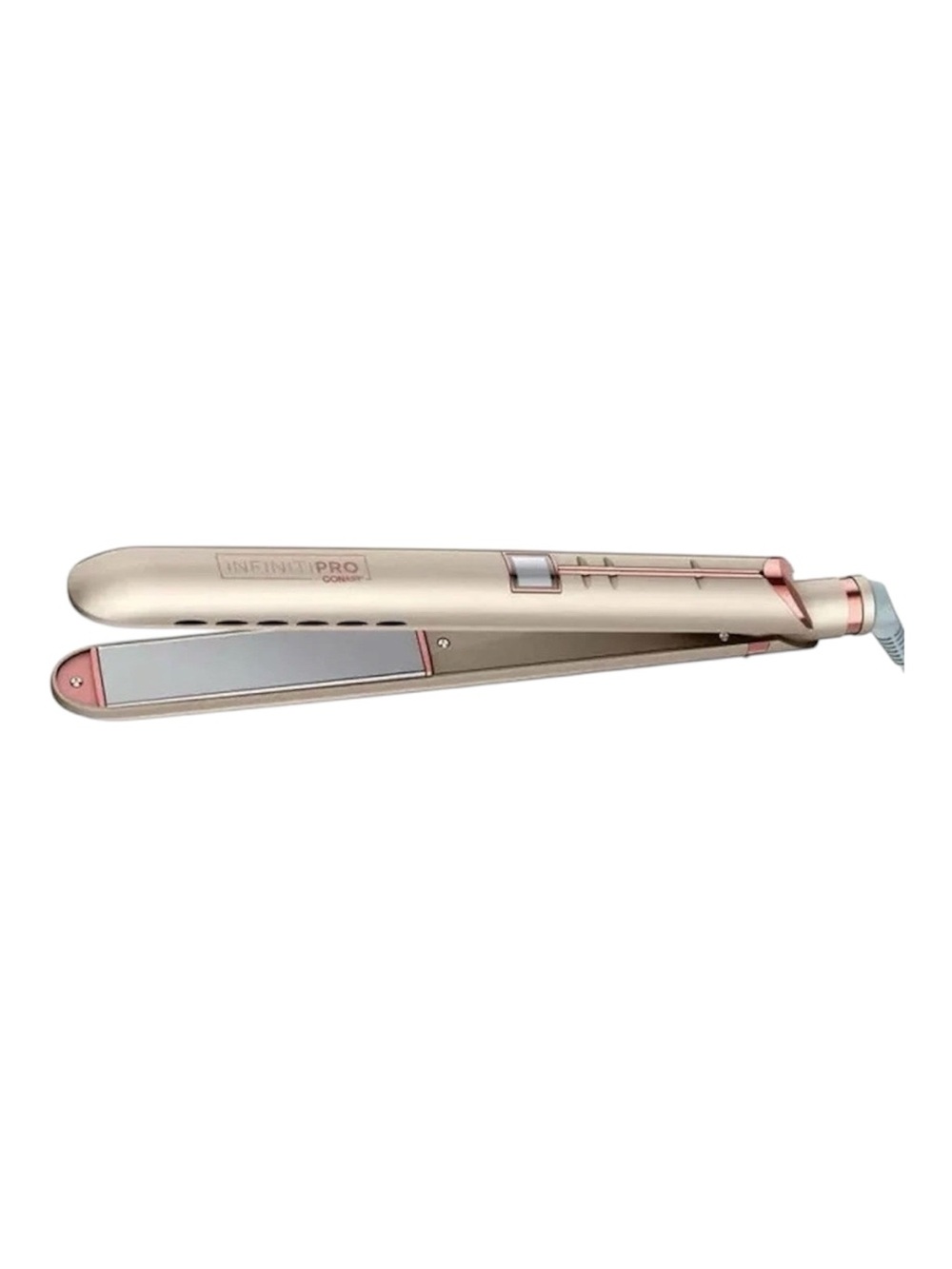 NIB InfinitiPro by Conair Frizz Free 1" Titanium Ceramic Flat Iron Straightener